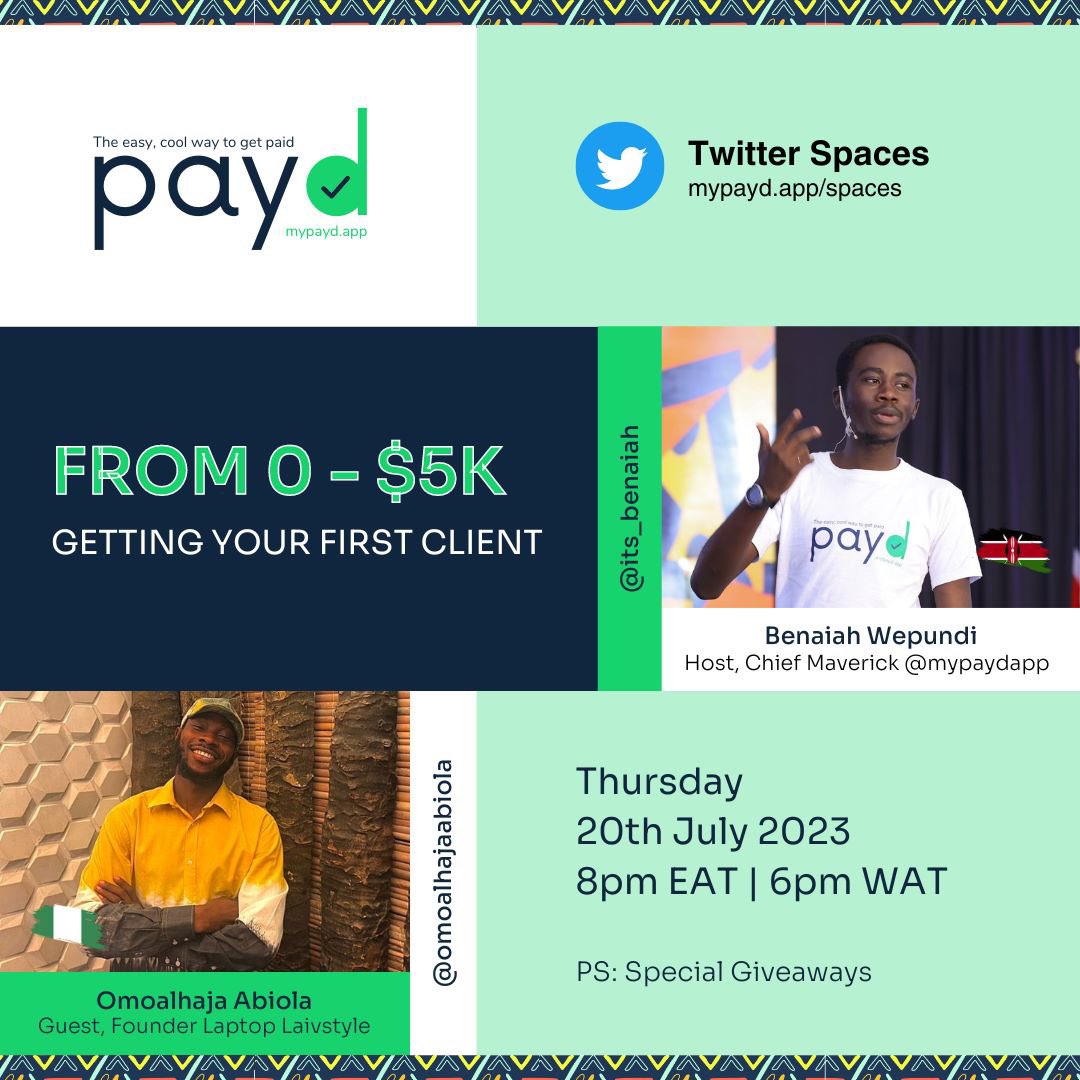 omoalhajaabiola's tweet photo. Let’s meet on Thursday
@mypaydapp https://t.co/VkdQseaZk4