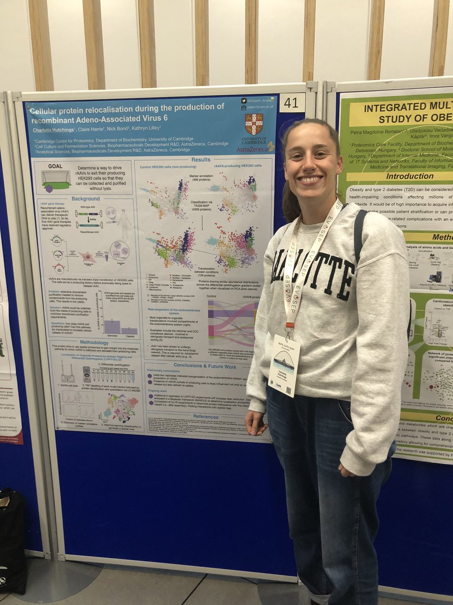 CambridgeCProteomics (@camcproteomics) on Twitter photo Come visit our PhD students’ posters <a href="/UKBspr/">British Society for Proteome Research</a> #BSPREUPA2023 Kieran is at 135 and Charl at 41 !! Come visit our PhD students’ posters <a href="/UKBspr/">British Society for Proteome Research</a> #BSPREUPA2023 Kieran is at 135 and Charl at 41 !!