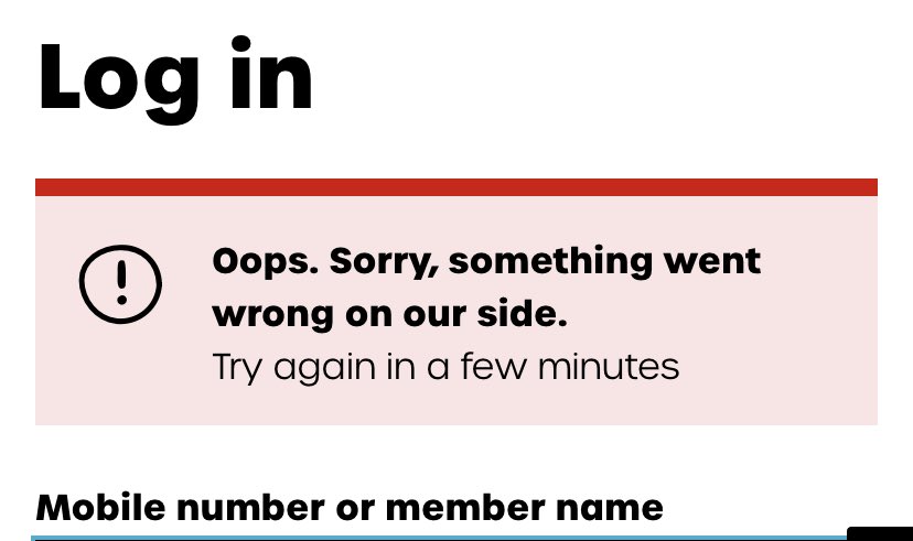 Franny_Pops's tweet photo. @giffgaff I can see others have asked about not being able for to log in and I am having the same issue. Any update on this being fixed? https://t.co/VBwZpz3dPD