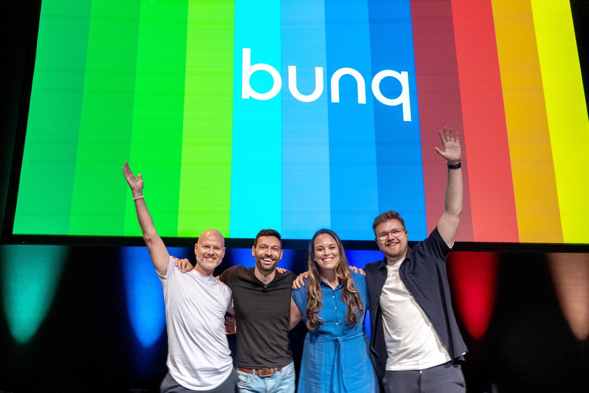 bunq's tweet photo. Thanks so much for being with us at #bunqUpdate23! There's nothing we love more than taking your feedback onboard, and building features that make life easy 🌈 Keep on sharing your thoughts and ideas, and maybe they'll make it to #bunqUpdate24 👀🚀 https://t.co/bkvibW43Jw