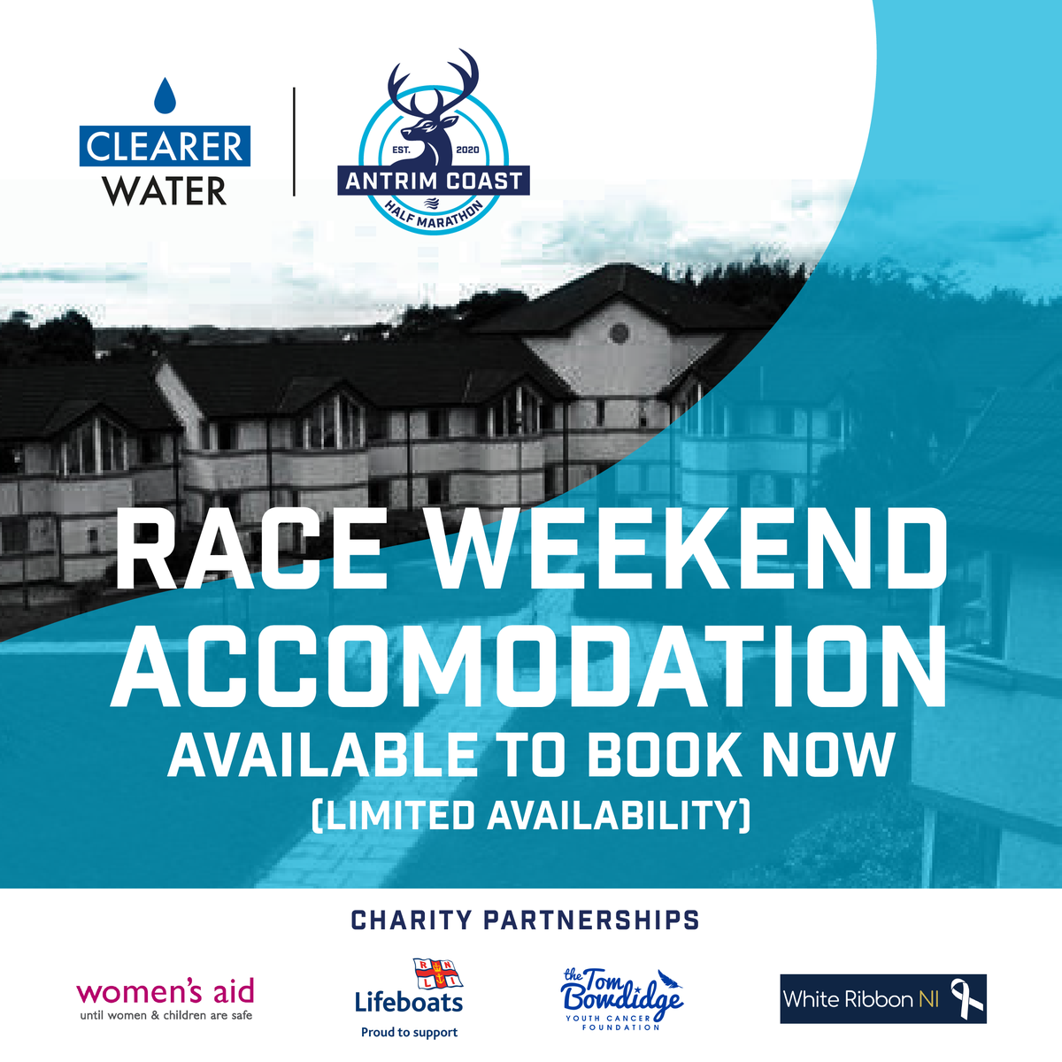 CoastHalf's tweet photo. Race Accommodation will close at the end of July.  Event accommodation includes a complimentary shuttle service to and from the race > https://t.co/Pku0Daf0cb

#AntrimCoastHalfMarathon #AntrimCoast  #ClearerWater #condorexecutive  #whiteribbonni #womensaidNI #RNLI #crackon4tom https://t.co/wRxMMeCYdB
