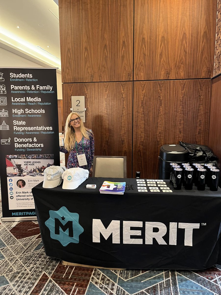 Erin is all setup and ready to go at edu Web Summit in DC! #HigherEd <a href="/eduWebSummit/">eduWeb Summit</a> <a href="/ErinEMark/">Erin 👱🏼‍♀️</a>