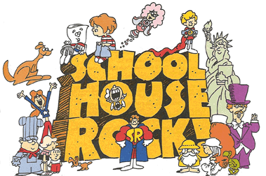 AmyTrask's tweet photo. I've learned that it's frowned upon (by many) to punctuate texts (and to punctuate in general) - seems a whole buncha generations didn't watch School House Rock - watch it kids - and to my nieces and nephews and the littles in my life, I am going to keep punctuating my texts. https://t.co/NJC6fT7VWu