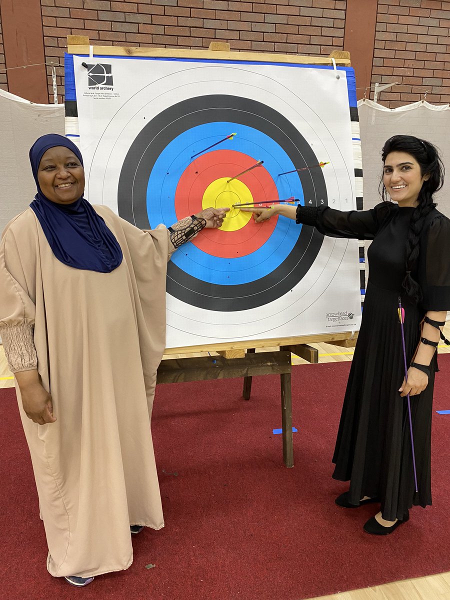 VicWill98166212's tweet photo. The first of 4 archery sessions held in partnership with Women Connect First at Sport Wales in Cardiff today. A fab time was had by all!
#archerygb
#womenconnectfirst
#sportwales
#trueaimarchery https://t.co/IOgEg6dNU6