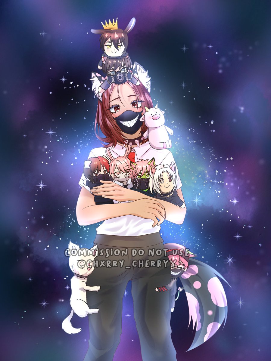 chxrry_cherryy's tweet photo. [commission 🩷] for @JinxWolfie &amp; @MasonM2K01 ! 

Thank you so much for commissioning me! 

I'm still accepting unlimited commissions slots! Please check out my commission sheet (pinned 📌) !!! 

https://t.co/QrMMpLfblP https://t.co/sWlqBmL8VR