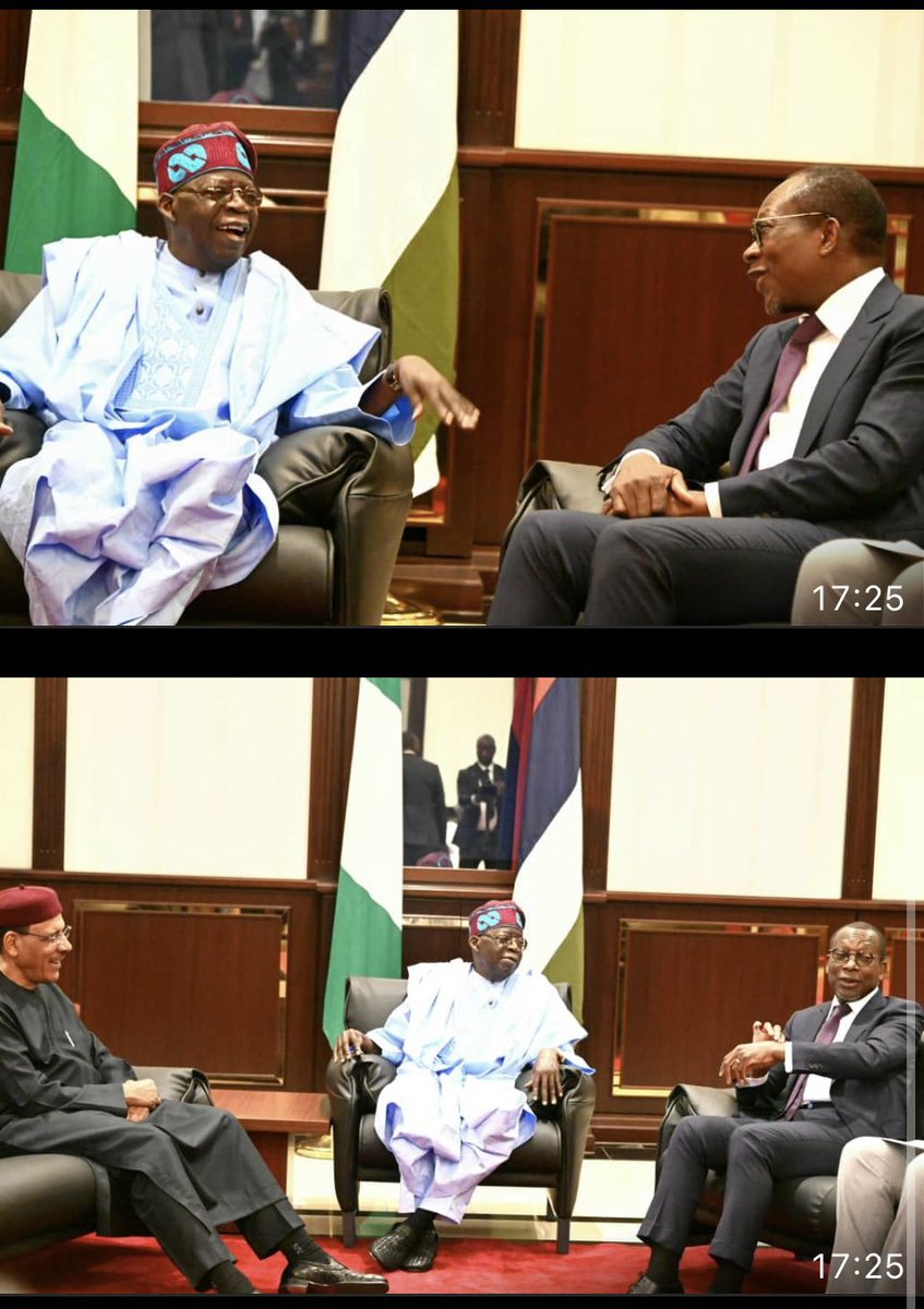 KemPatriot's tweet image. When your President is respected by other Presidents ! @officialABAT
STATE HOUSE PHOTOS
President of the Republic of Guinea-Bissau, Umaro Sissoco Emabalo, President Bola Ahmed Tinubu,President of the Republic of Benin, Patrice Talon, President of the Republic of Niger,…