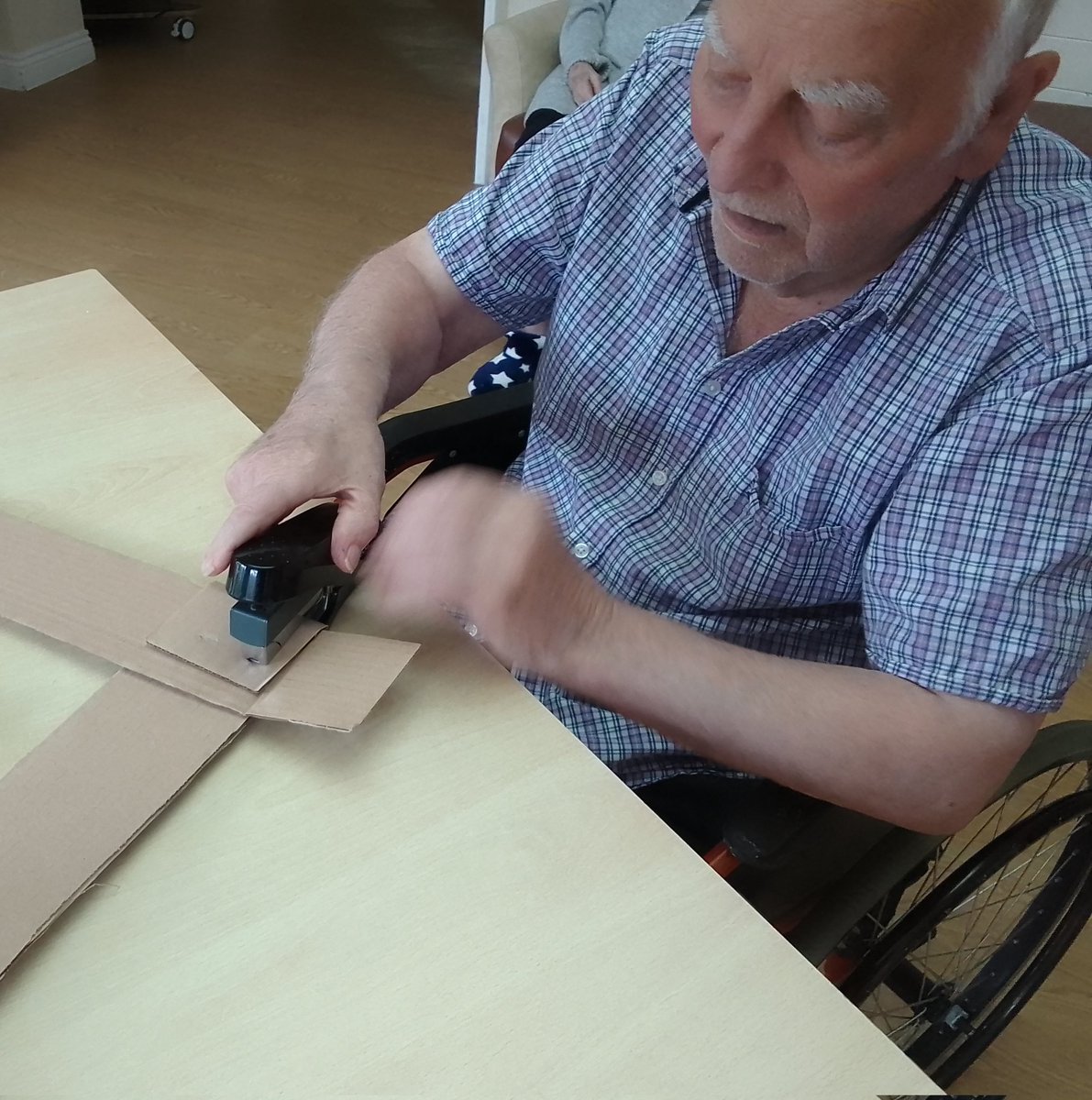 Getting our photo frame made today for the party next week.
#hicaactivities