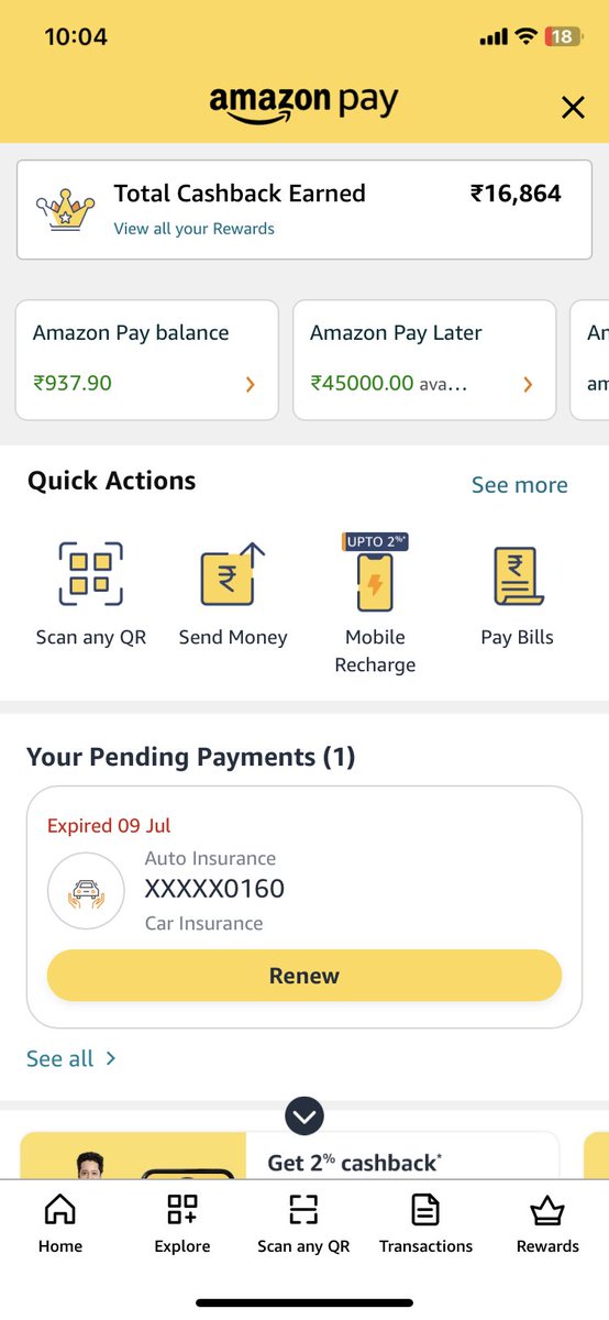 urlunaticguy's tweet photo. @ChiragChhajed18 @meDeepu1 @amazonpay @MehulFanawala @Tejas @aksha https://t.co/T0Idqk8bBd