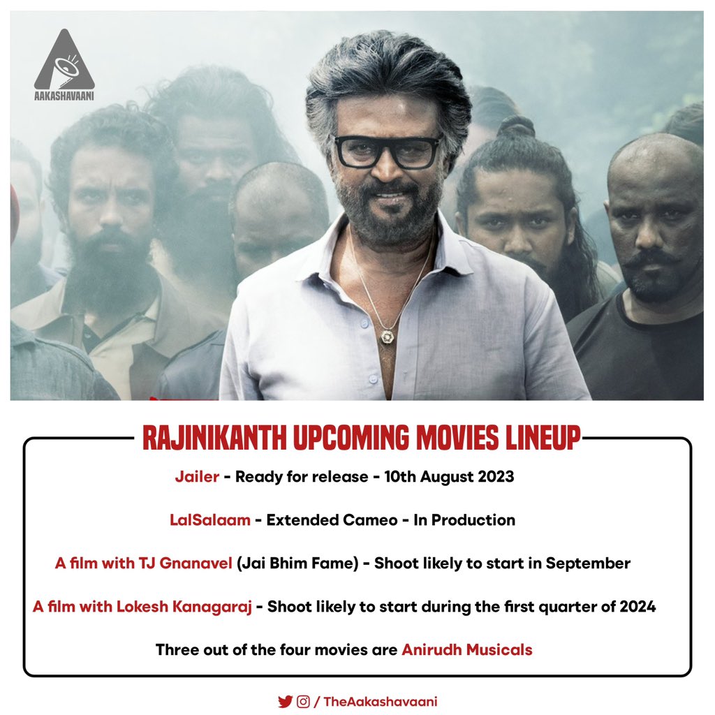 TheAakashavaani's tweet photo. #Rajinikanth https://t.co/gEmxeZ8FFI