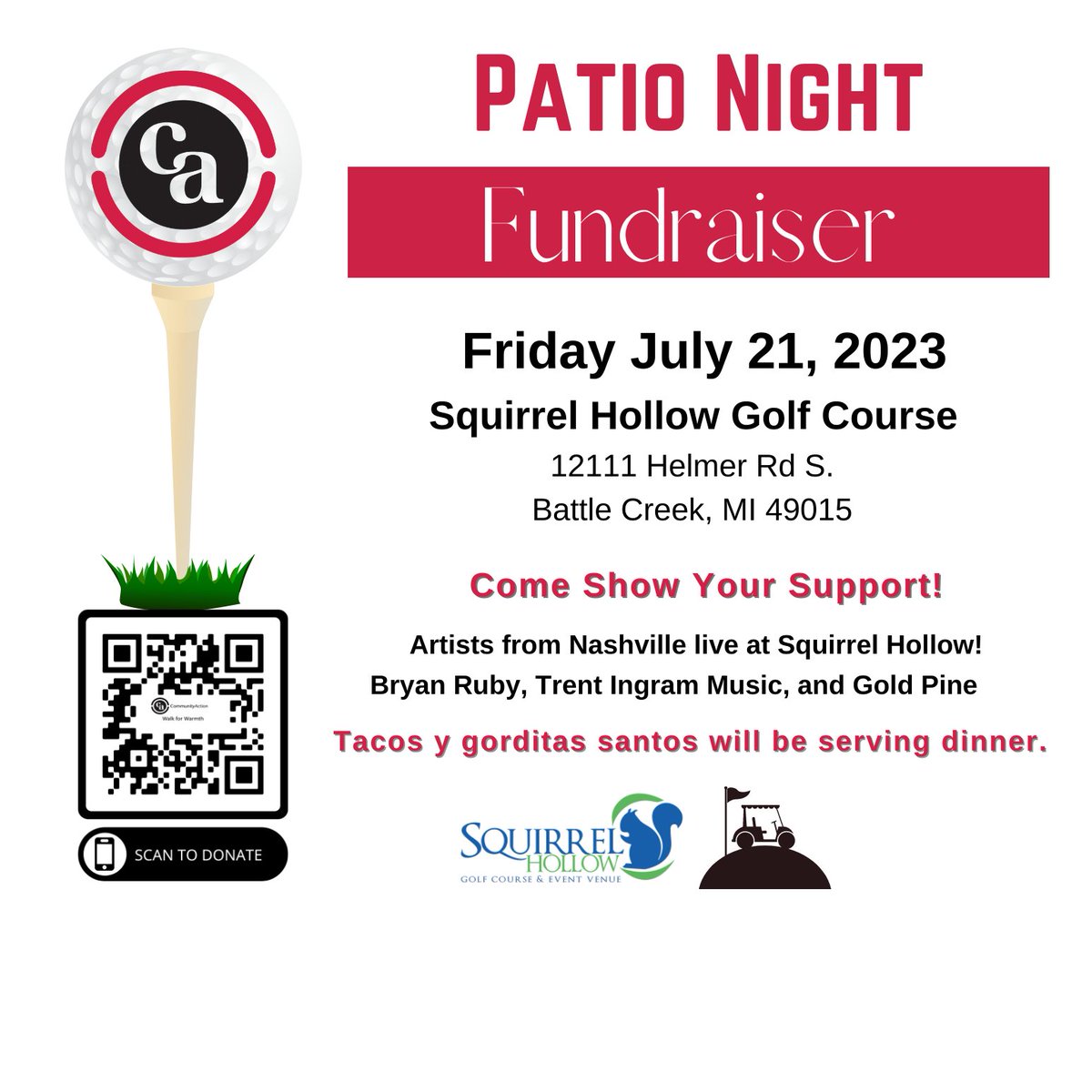 tweetcaascm's tweet photo. Join us this Friday at Squirrel Hollow! https://t.co/LZbfiXzjAJ