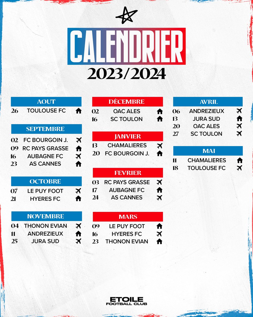 Etoile FC - Fréjus / Saint-Raphaël tweet media