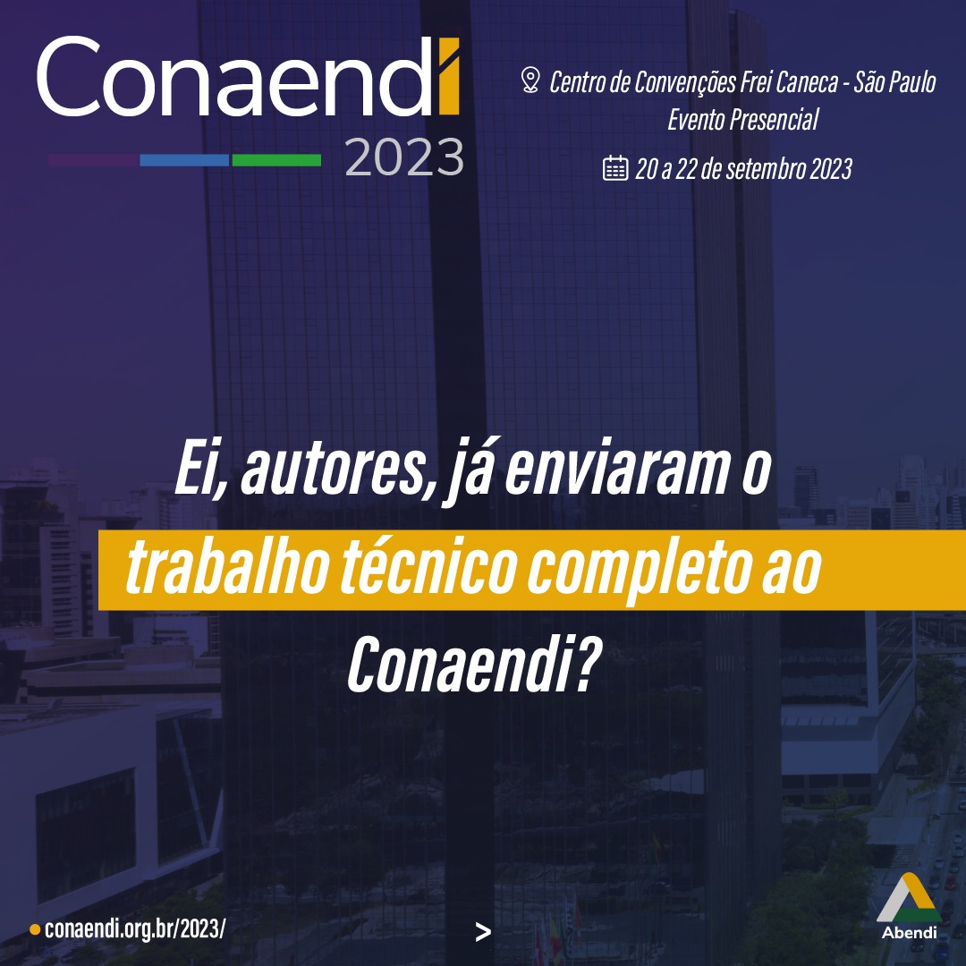 feagri's tweet photo. Conaendi 2023 - Trabalhos Técnicos.

Permita-se brilhar nessa chance de imersão às novidades industriais das áreas de Oléo&amp;Gás, Energia, Metroferroviária, Saneamento, Segurança e Mineração.
Aproveite! O prazo vai até o fim deste mês!
Fique por dentro: https://t.co/hl3nRFhDLv https://t.co/B9PSsnC6FB