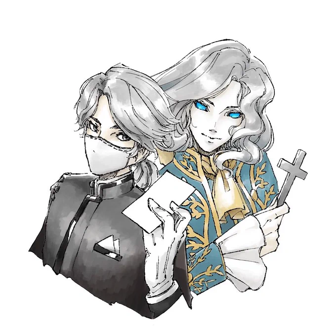 ジョゼフいっぱい描いてた(納棺師も描いてた) 