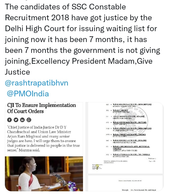 BhilJaysukhR1's tweet photo. #SSCGD2018
SSC gd18 medical fit candidate KO joining do sir please 🇮🇳🙏 waiting list jari kijiye sir please 🇮🇳🙏
SSC gd18 KO joining nahi to BJP ko vote nahi 🇮🇳
@HMOIndia 
@PMOIndia 
@RahulGandhi 
@rashtrapatibhvn 
@nityanandraibjp 
@rajnathsingh https://t.co/HrPtIt5LNB
