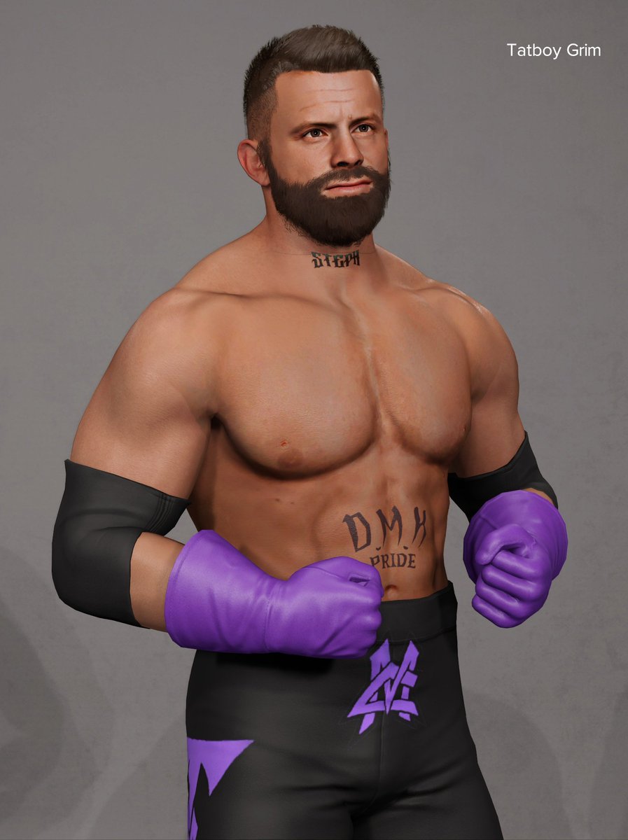 'The Rydertaker' Matt Cardona, a very early work-in-progress #WWE2K23