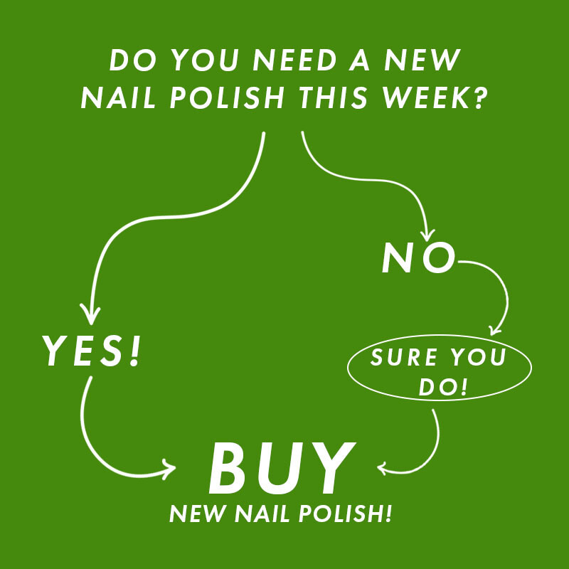 Yes or no ?
Tag a friend that agrees.

Fancy a new colour? 🤔💅
👉 wu.to/wR23Zd
#NailAddiction #NailLife #Nails