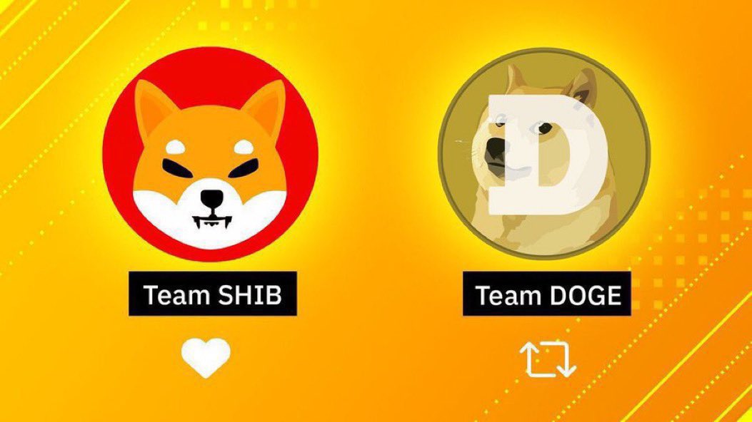 ShibInfo's tweet photo. Are you on team $SHIB or team $DOGE? 🤔 https://t.co/BF8685GsII