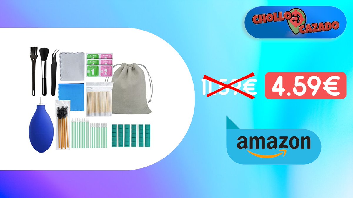 CholloCazado's tweet photo. ¡La cosa está que arde! 🔥 | #AmazonES

❌ PVP: 11,59€
✅ Oferta: 4,59€

🛒 https://t.co/GpkHIut8m0 🔥

👁️ Más ofertas como esta en https://t.co/m8xQIRPvZF https://t.co/dEoHrWXeU0