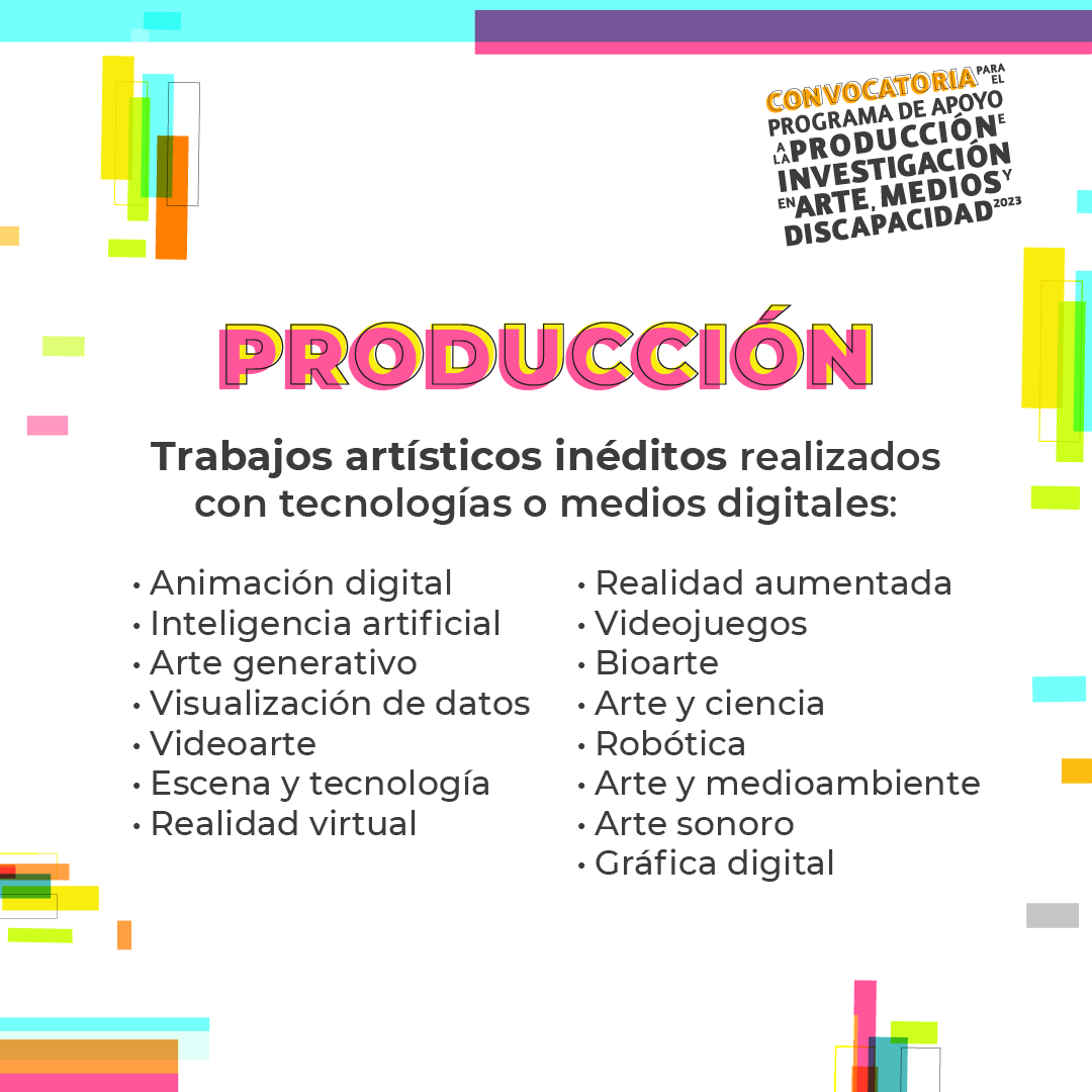 cmm_cenart's tweet photo. 🔎 Revisa las categorías de participación de la convocatoria #PAPIAMD 2023.
¡Últimos días para enviar tu propuesta!
Tienes hasta este viernes 21 de julio: https://t.co/897dnBnmHc https://t.co/pVIuWRXMCl