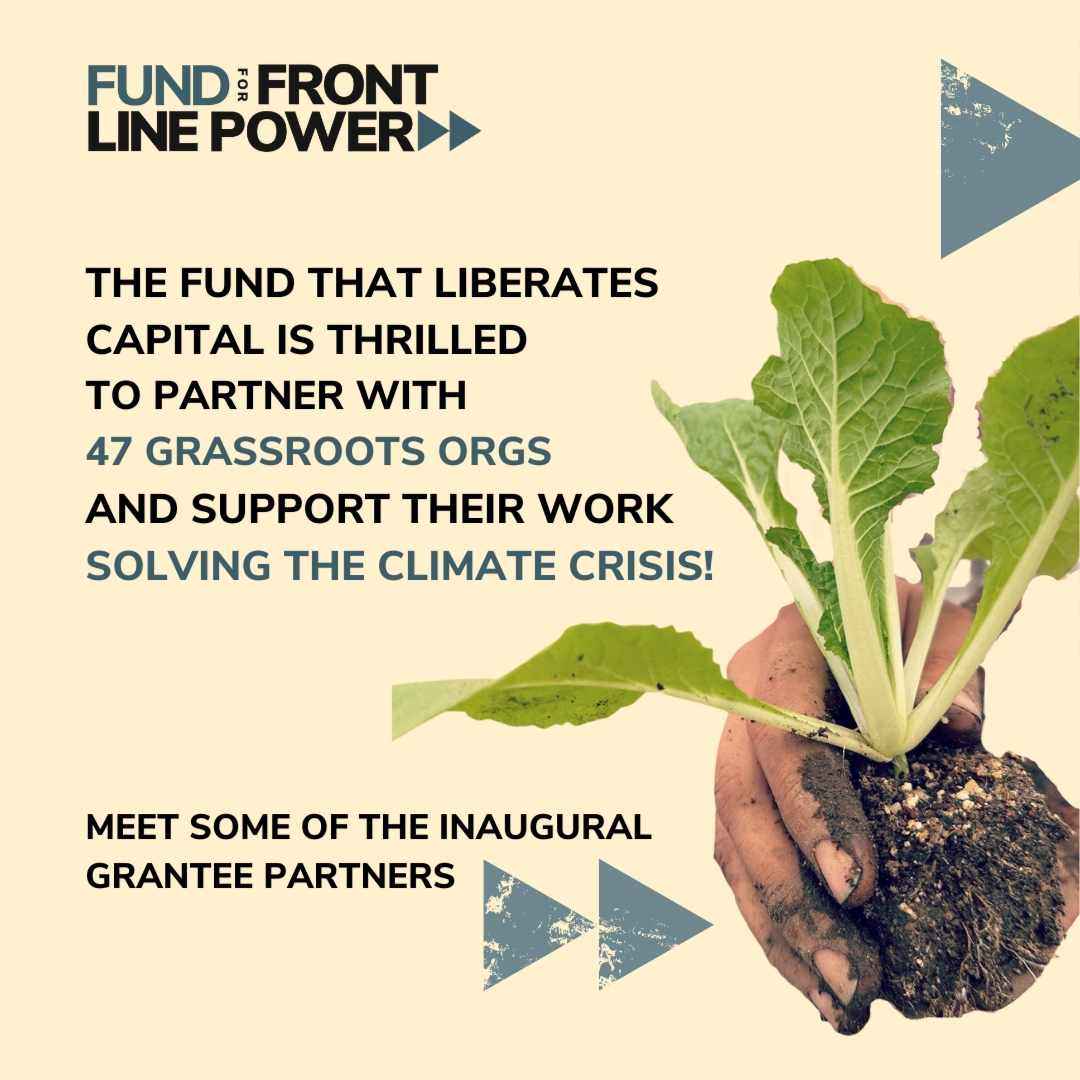 ClimateWorks's tweet photo. #FundForFrontlinePower show us #Philanthropy can do more & better for frontline communities & #ClimateJustice.
🎉Led by leaders from frontline organizations, #F4FP celebrates its inaugural grantees!
Visit https://t.co/d9I5LyUkyH to meet them & embrace #SolidarityPhilanthropy. https://t.co/JEE598odfS
