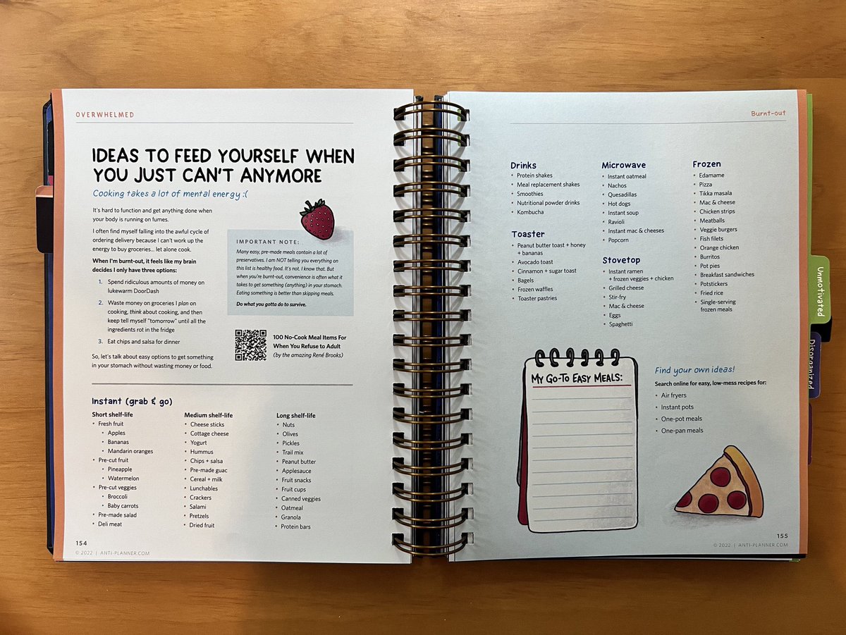 danidonovan's tweet photo. If you’re burnt-out and struggling to feed yourself…

Here are some ideas from my new procrastinator’s survival guide! 💡

✨Get yours: https://t.co/ltHo6hHuro✨ https://t.co/1TEK1Bco5g