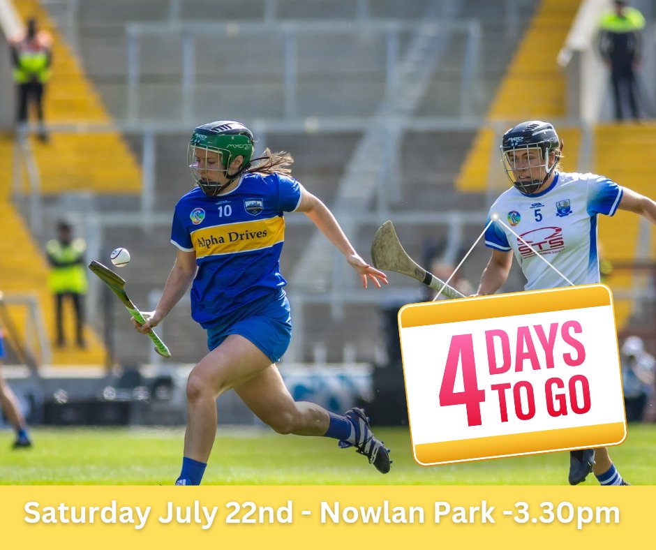 Only 4 more sleeps 🤗 Tipperary Vs Waterford 'Will you be there'? Tickets on sale now 🎟️🎟️ universe.com/events/glen-di… @Dimplex_Ireland #OurGameOurPassion 📸 @DammitMarty