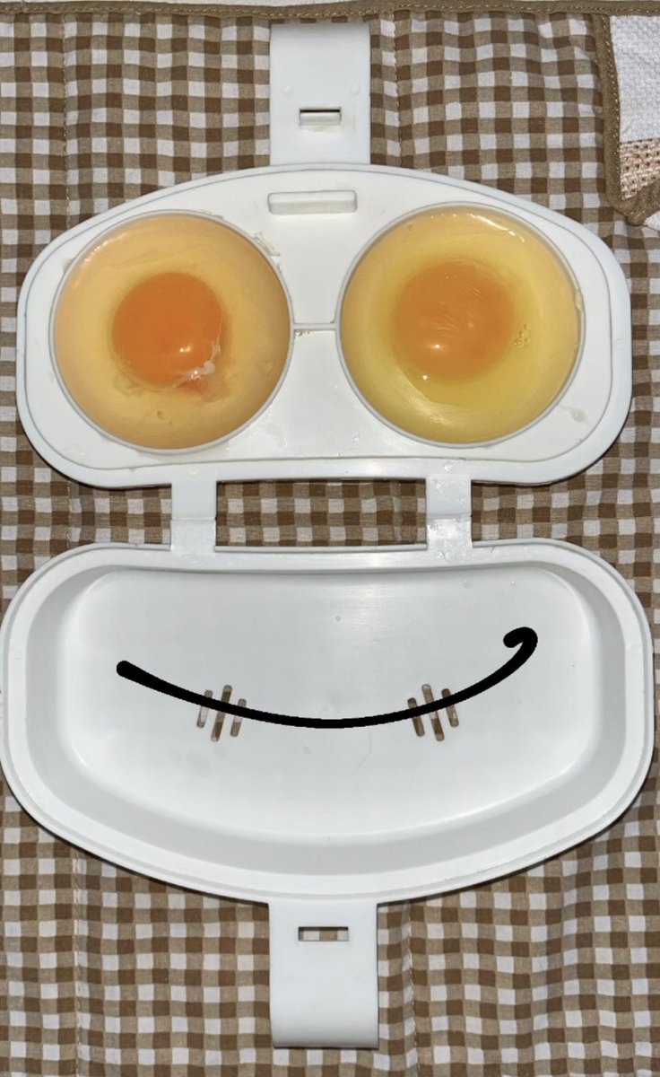 eggs or eyes.. depends on your creativity