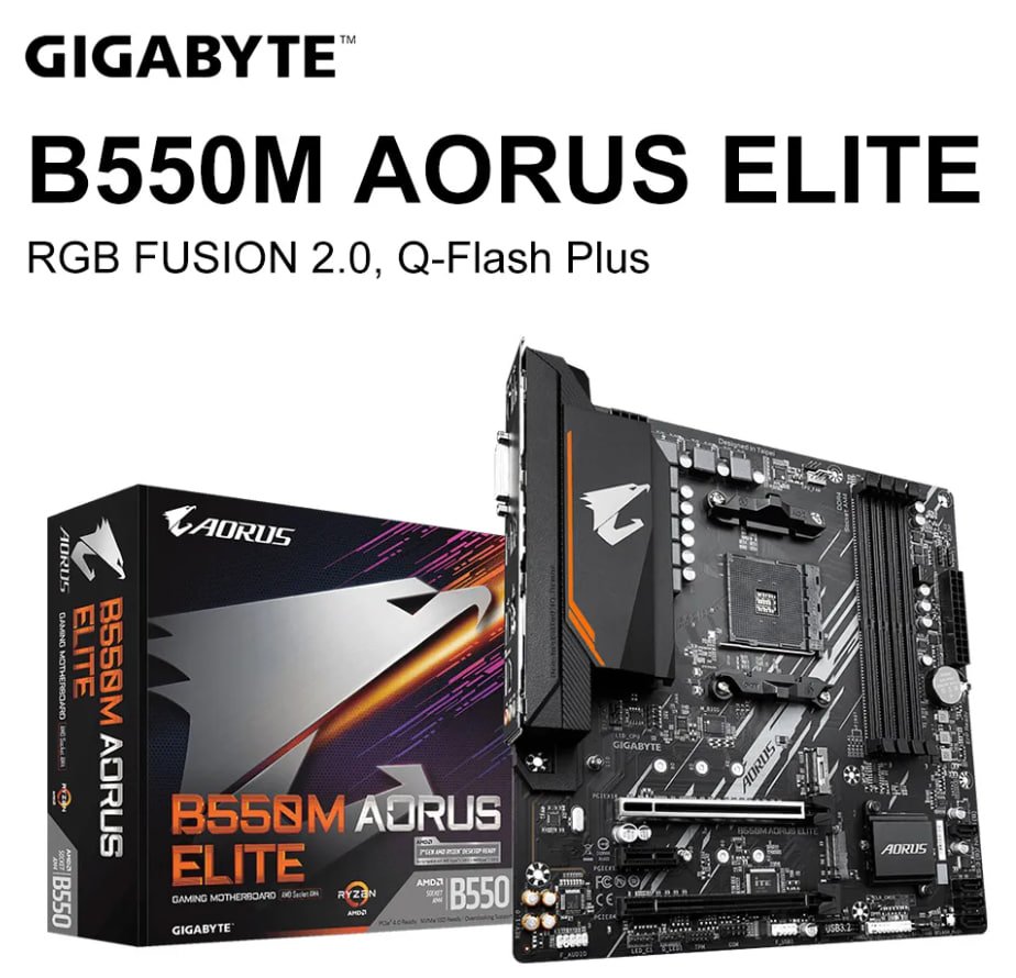 vn1tech's tweet photo. 🔥 Placa mãe B550M AORUS ELITE
✈️ Frete grátis
💵 R$491,23 em até 12x
🎟 Cupom: BRAFF6 + Moedas(455)
✅ https://t.co/x6pql1J8vj

Junte-se a nós! link dos grupos de ofertas na bio!
#gaming #pc #pcgaming #pcgamer #pcbarato #gamer #tech #geek #aliexpress #technology https://t.co/VLiaAScoc8