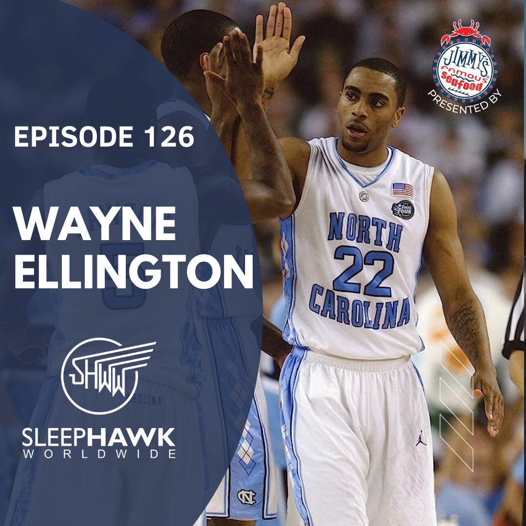 SleepHawkWW's tweet photo. Wayne Ellington joins the podcast! Sleep Dawg and Big Hawk discuss the NBA draft with him, what makes a bust in the league, veteran leadership on teams, and Carolina Basketball. Wayne Ellington gives us his All-Time Carolina Top 5.
#shww #tylerhansbrough #nba #gdtbath #tarheels https://t.co/9tQQheo9ny