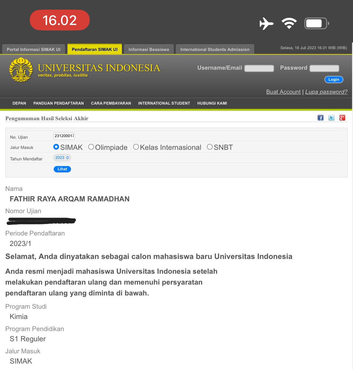 fathirrar's tweet image. ngopi ngopi tiba tiba UI⁉️ alias God is good Alhamdulillah💙🖤.

#ui #fmipaui