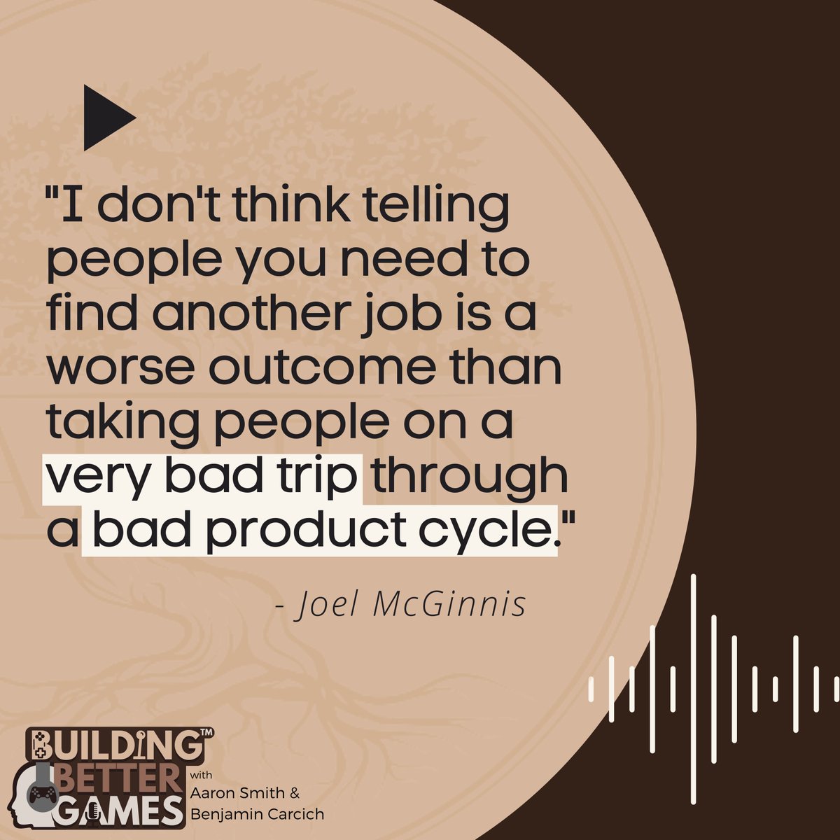 Game Publishing and Game Development are often black boxes fighting with each other over who is more to blame for failure. There's got to be a better way. In this episode, we look at the problem with Joel McGinnis #publishing #dysfunction

Full episode: pod.link/1559448378