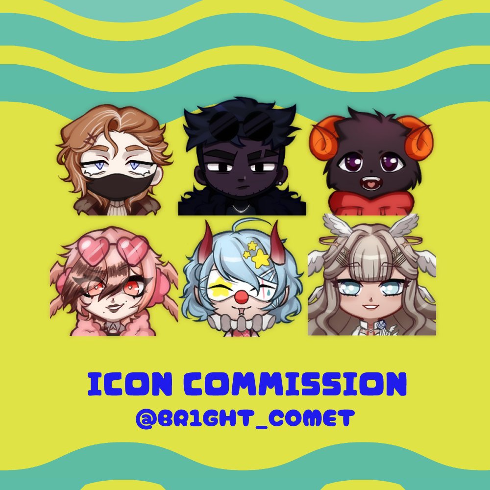 MustacheSkulls's tweet image. I forgot to share these!
Icons for @BR1GHT_COMET and @PastelTsuki 

(Also bless Rei for commissioning me to draw #columbina from #GenshinImpact 🤭it was a lot of fun hehe)
#KofiCommissions #commissionsopen #digitalart