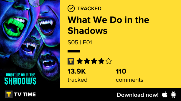 I've just watched episode S05 | E01 of What We Do in the Shadows! tvtime.com/r/2TurE #tvtime