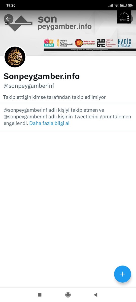 Sonpeygamber adıyla doğru yanlış araştırmadan doğru söylenilene tahammül edemeyen zihniyet @Akparti hesabına siyasetle haram işleyen kafir bile olsabir insanın  kulhakkını yiyen ve yalanlarına ayet hadisleri yem kullananlar münafıklardır.
Engelleri niye yaparlarki sanki göremem