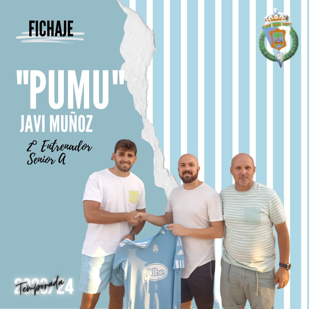 C.F. Fuente El Saz (@cffsaz) on Twitter photo 🆕 ¡FICHAJE!
Pumu se une al cuerpo técnico del Senior A como segundo entrenador. 
Es un honor para nosotros contar con tus conocimientos y experiencia y estamos seguros de que será una temporada bonita para ti.
¡Vamos Fuente! 💙 🆕 ¡FICHAJE!
Pumu se une al cuerpo técnico del Senior A como segundo entrenador. 
Es un honor para nosotros contar con tus conocimientos y experiencia y estamos seguros de que será una temporada bonita para ti.
¡Vamos Fuente! 💙