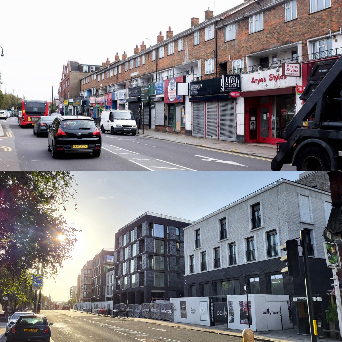 The changing face of Brentford High Street #thebrentfordproject #tw8