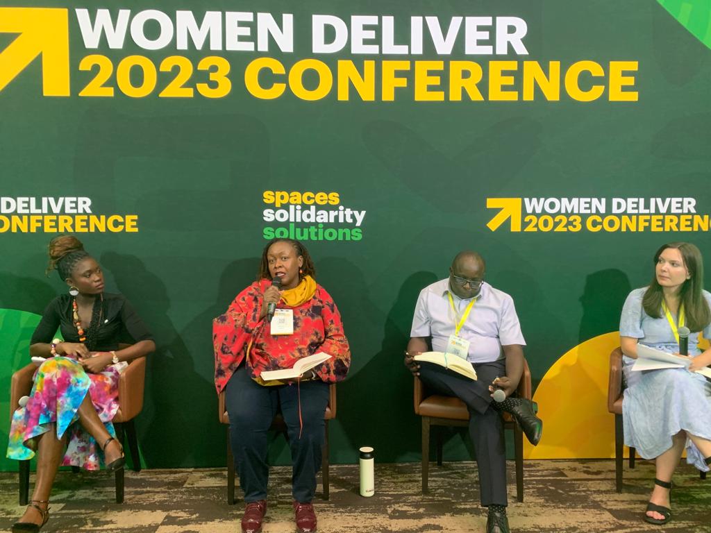 What's your key take-away on innovation in self-managed medical abortion? 'That we should trust women + put the power back where it belongs: Into the hands of women.' @JadeMaina from @themamanetwork/@TICAH_KE wrapping up at our #WD2023 session. @WomenDeliver #SafeAbortion