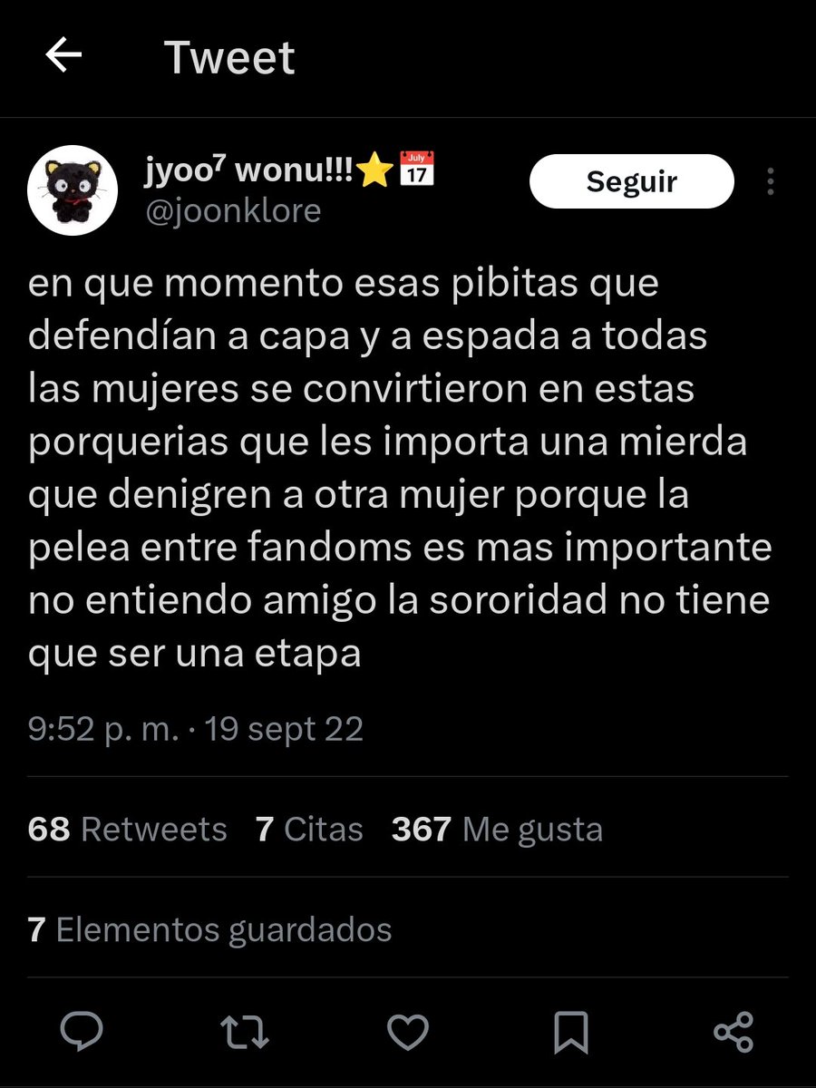 iluvyesxng's tweet photo. lo bueno es que la sororidad no tiene que ser una etapa https://t.co/3SWyFmVcjN
