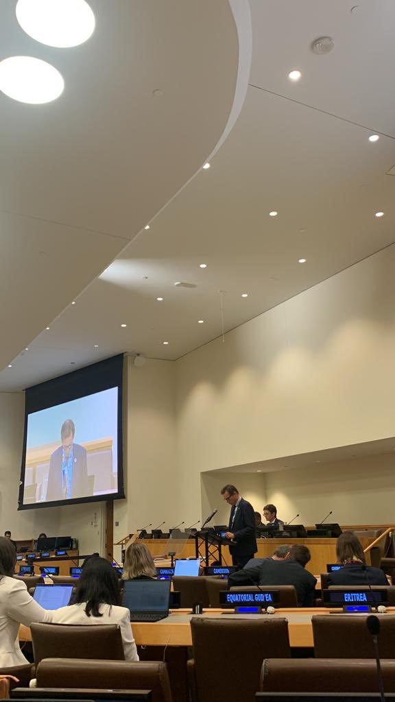 At #UNGA on the situation in the temporarily occupied areas of #Ukraine, I just stressed need and considerable Dutch efforts for #accountability for Russian crimes and need for #Russia to return to the Black Sea Grain Initiative for global food security #BSGI @DutchMFA @NLatUN