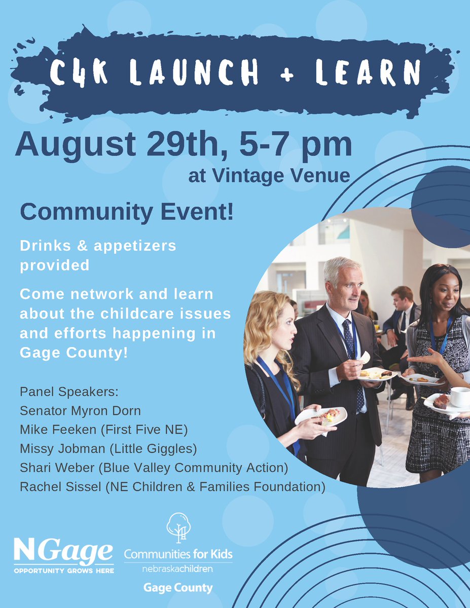 PHSHealthDept's tweet photo. Great opportunity to network and learn about early childcare efforts in Gage County! 👶
#C4KGage #NGage https://t.co/Uo8VbcQxsi