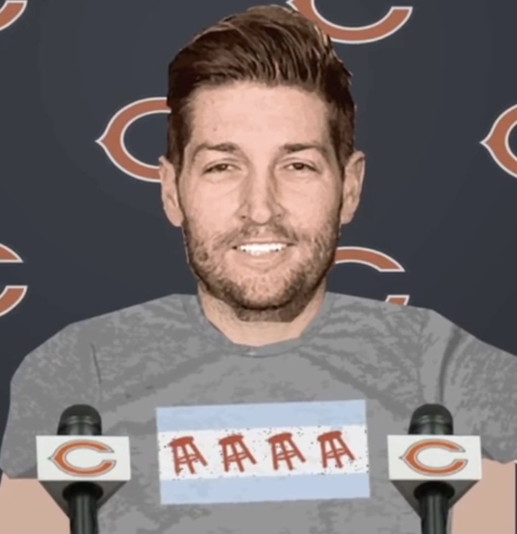 Will This Be Our “Jay Cutler Wears  Barstool Chicago Flag T-Shirt at Press Conference” Moment?!?

Dan “Big Cat” Katz <a href="/TribeQuokka/">Tribe Quokka</a> Legend #NFT 👀

<a href="/BarstoolBigCat/">Big Cat</a> <a href="/barstoolsports/">Barstool Sports</a> 

#ManOfThePeople