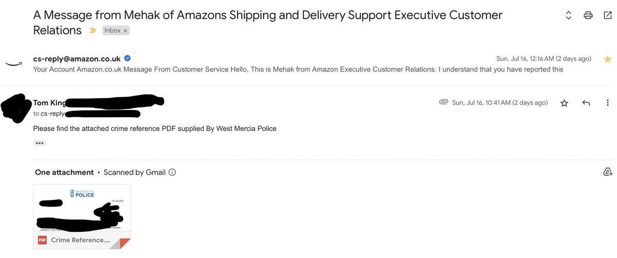 Tomkingg1's tweet photo. @AmazonHelp https://t.co/grAj22DVnA