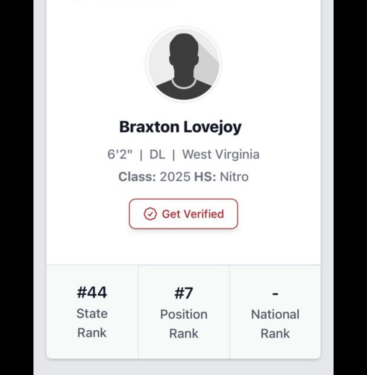 Braxton84933773's tweet photo. Appreciate the love!! @PrepRedzoneWV Time to work!⏰🫵🏻 @ThomasLovejoy20 @coach_m_lovejoy @RecruitNitroHS @CoachBeckner @PastorCJLovejoy #shockthestate https://t.co/SqRsB2w5FT