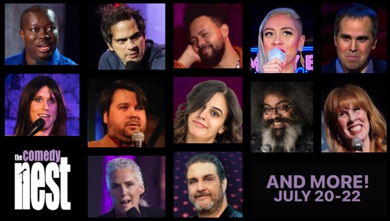 Comedy Nest (@comedynest) on Twitter photo Just a sampling of the great comedians hitting our stage this Thursday to Saturday for Legion of Stand-Ups! SO. MUCH. FUNNY! <a href="/ALVALcomedy/">alvalcomedy</a> @everydayjoemtl <a href="/Cliffy_So_Funny/">Empty da Clif</a> <a href="/GinoDurante/">Gino Durante</a> <a href="/Rushzilla/">Rush Kazi</a> <a href="/davidprydejokes/">David Pryde</a> <a href="/TheJackieJoyBr/">Jacqueline Alves</a> <a href="/Heidi_Foss/">Heidi Foss</a> & more! Info/tix comedynest.com Just a sampling of the great comedians hitting our stage this Thursday to Saturday for Legion of Stand-Ups! SO. MUCH. FUNNY! <a href="/ALVALcomedy/">alvalcomedy</a> @everydayjoemtl <a href="/Cliffy_So_Funny/">Empty da Clif</a> <a href="/GinoDurante/">Gino Durante</a> <a href="/Rushzilla/">Rush Kazi</a> <a href="/davidprydejokes/">David Pryde</a> <a href="/TheJackieJoyBr/">Jacqueline Alves</a> <a href="/Heidi_Foss/">Heidi Foss</a> & more! Info/tix comedynest.com