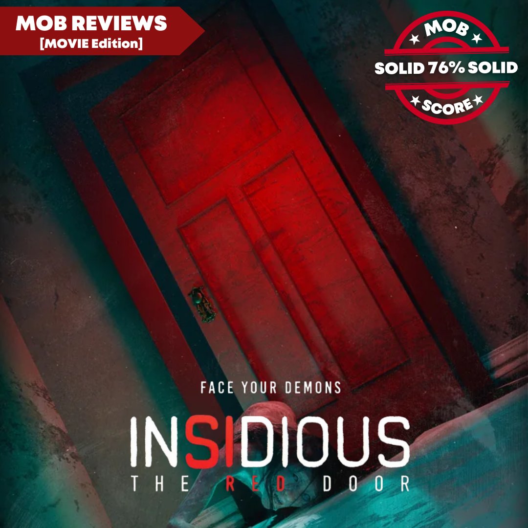 “Is this REALLY the end?” 💭 - Ralph

🗣 The results are in! Check out the Mob’s rating of #Insidious: #TheRedDoor! 

Scroll Right to see our individual scores. Let us know if you agree or not!  🎥

#jointhemobnerds #insidiousthereddoor #horror #scarymovie #blumhouse #movie