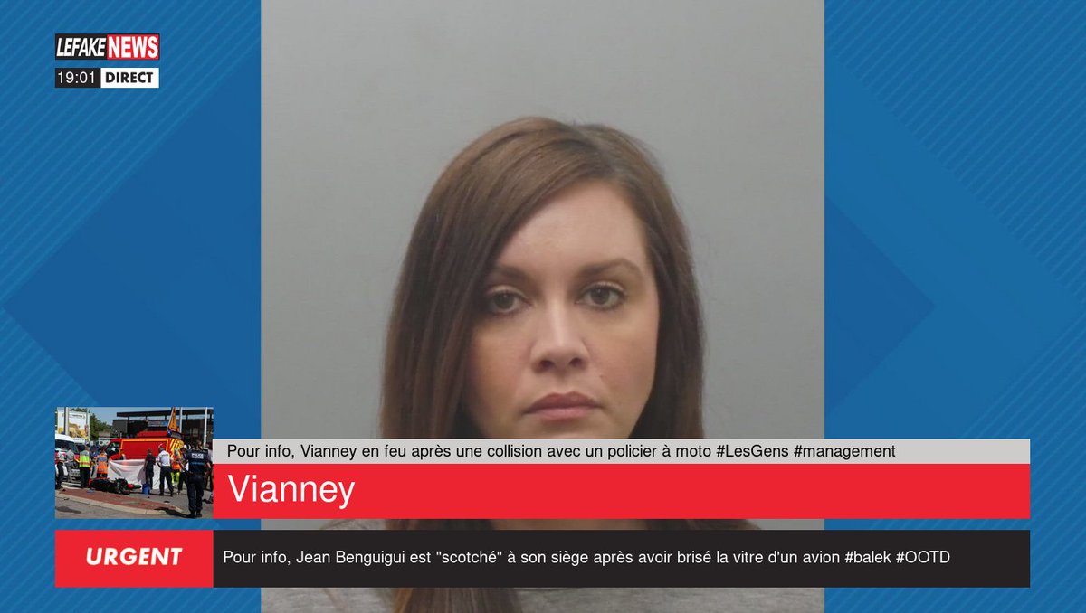 🗞️ Pour info, Vianney en feu après une collision avec un policier à moto #LesGens #management