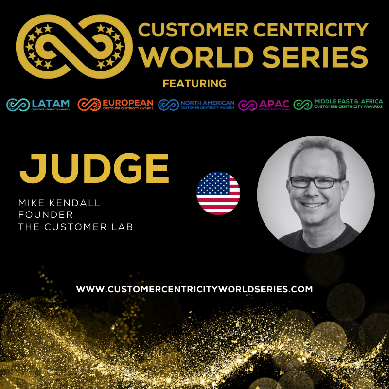 Excited about being invited back to judge the 2023 Customer Centricity World Series!