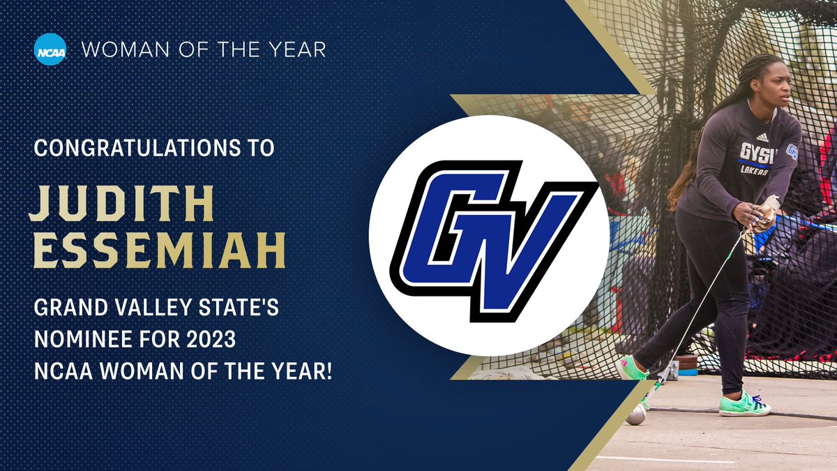 Congratulations to our very own, Judith Essemiah on her nomination for the 2023 NCAA Woman Of The Year! 👏👏

#AnchorUp
#NCAAWOTY