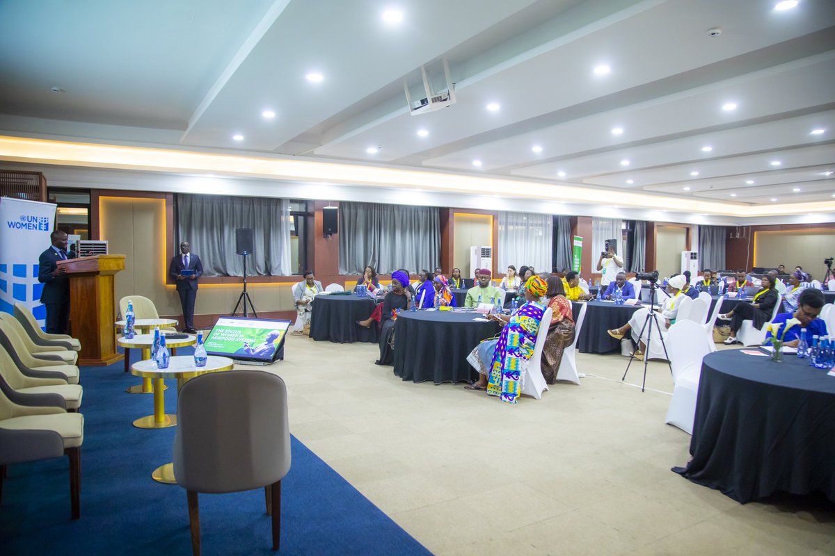 RwandaAgri's tweet photo. Hon. @Ilde_Musafiri officiates a side event of @WomenDeliver conference on the status of women in agrifood systems. He highlighted Rwanda’s efforts to promoted Gender equality and women empowerment in all sectors including agriculture. #WD2023 https://t.co/mvuJ7weSmg