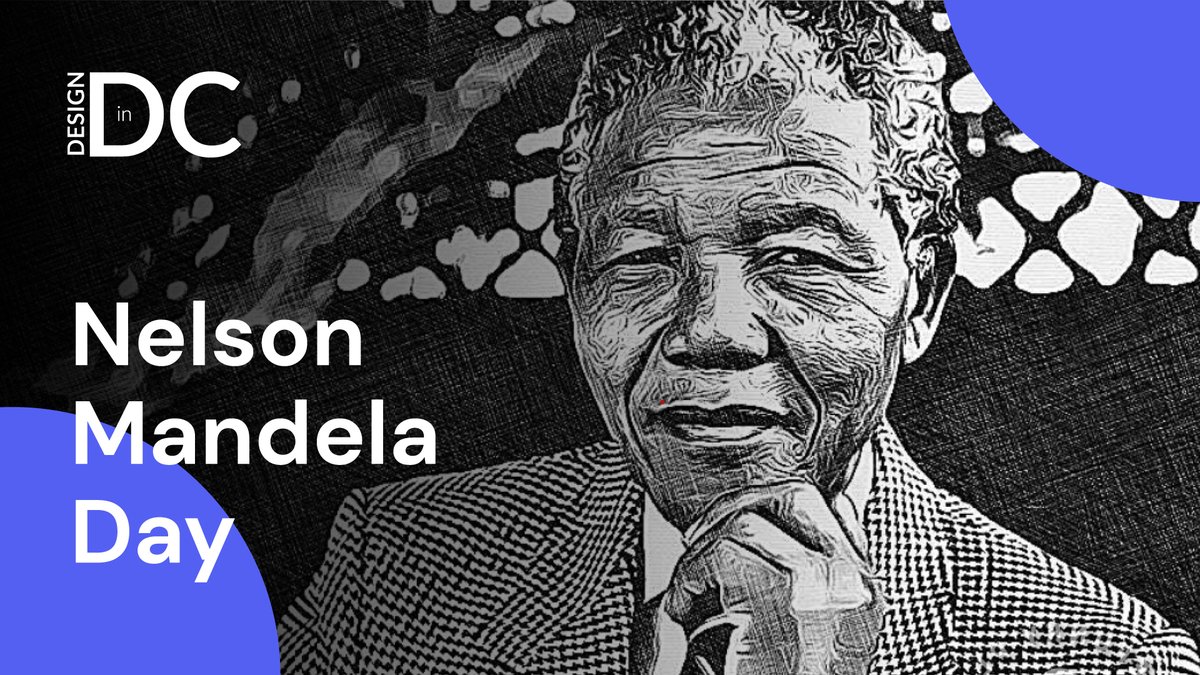 DesignInDC's tweet photo. โI learned that courage was not the absence of fear, but the triumph over it. The brave man is not he who does not feel afraid, but he who conquers that fear.โ - Nelson Mandela.
#DesignInDC #NelsonMandelaDay #MandelaDay2023 https://t.co/bzVe48ofdP